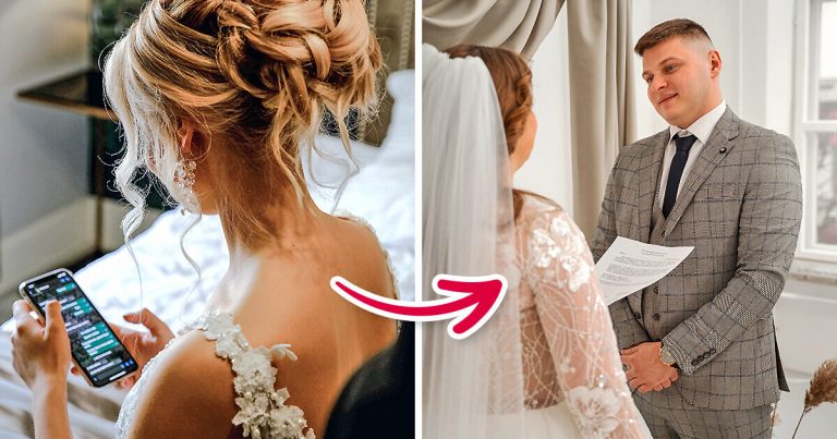 A Bride Reads Her Cheating Fiancés Texts Instead Of Her Vows And Shocks Everyone In The Room 7250